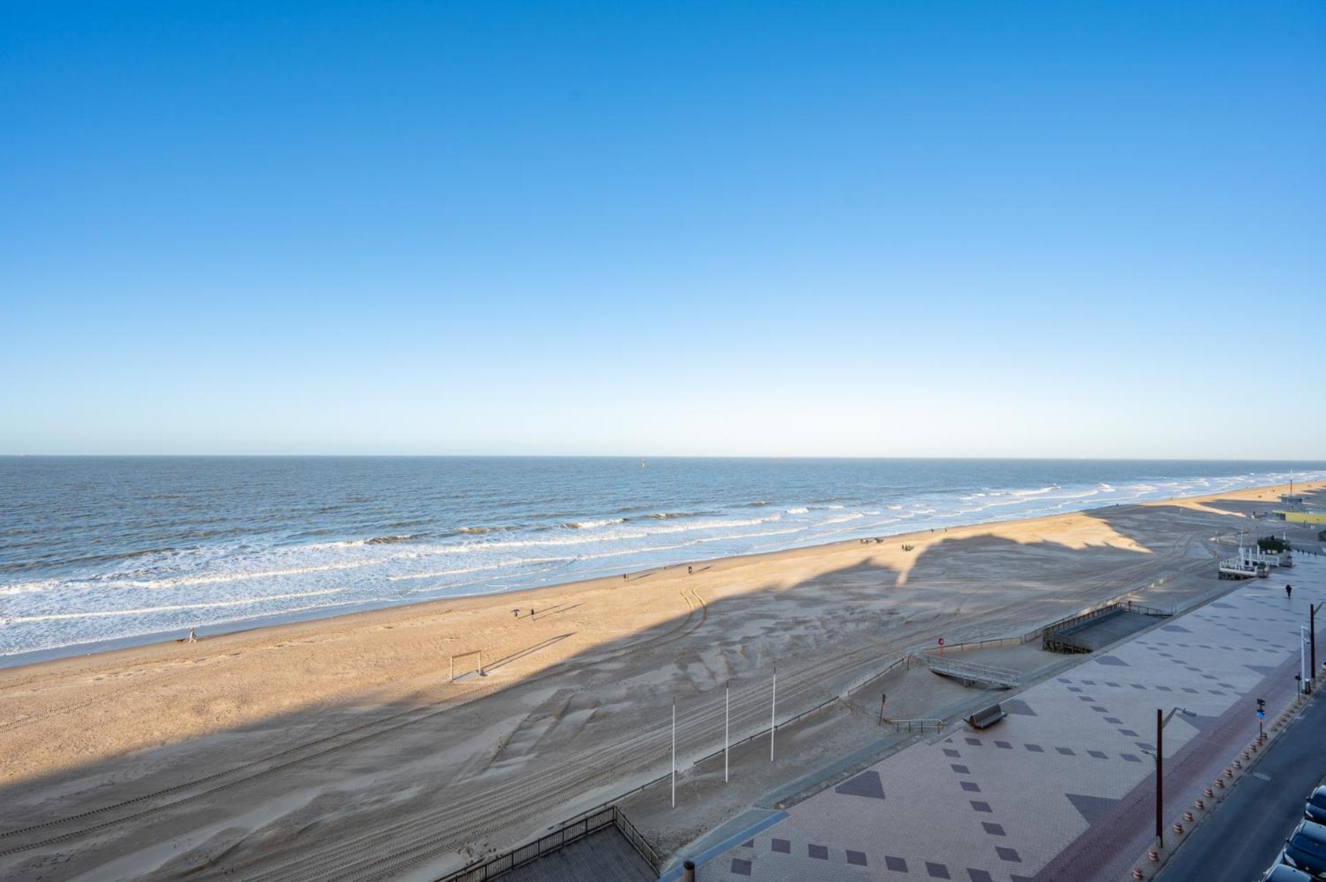 7E Verdiep Appartement Op De Zeedijk In Knokke Voor Max 6 Personen Eksteriør billede