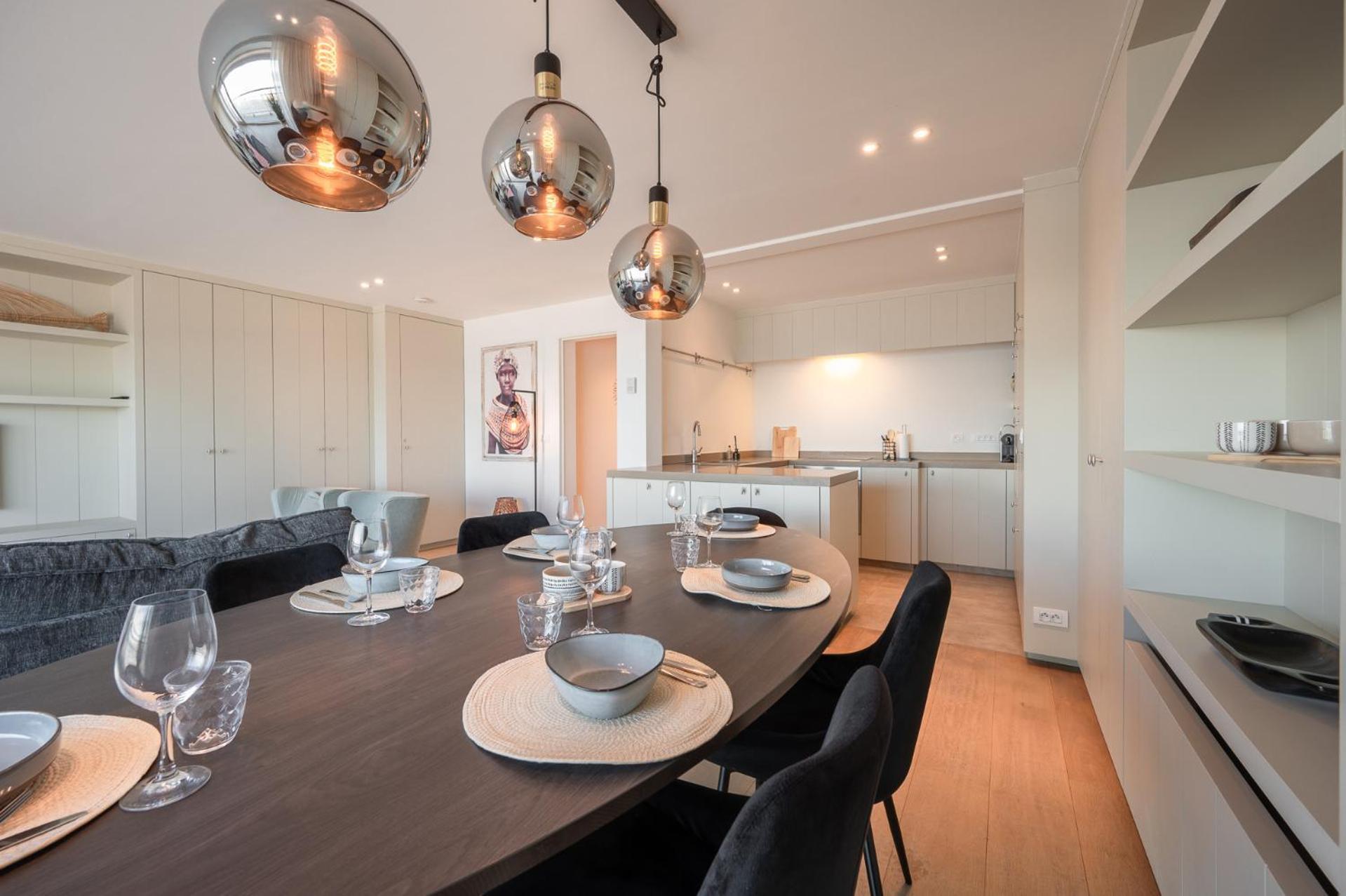 7E Verdiep Appartement Op De Zeedijk In Knokke Voor Max 6 Personen Eksteriør billede