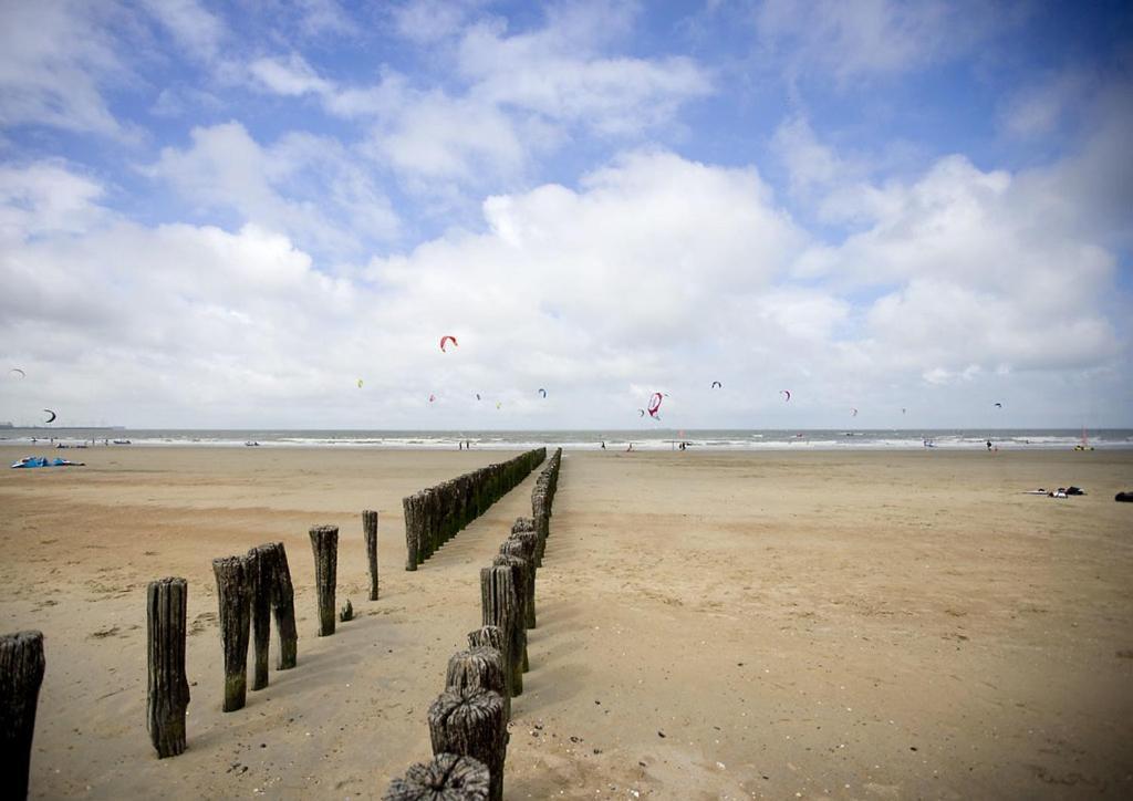 7E Verdiep Appartement Op De Zeedijk In Knokke Voor Max 6 Personen Eksteriør billede
